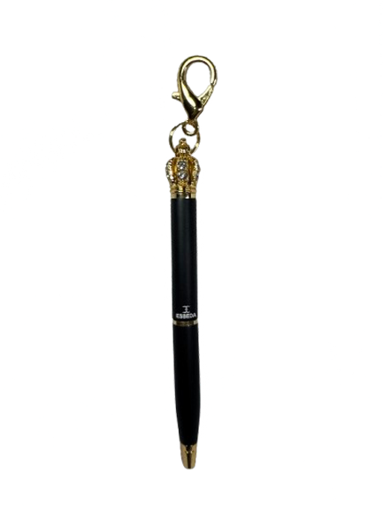 Crown Black Keychain Pen